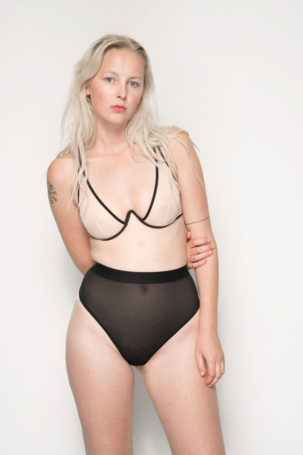 Fast Girls Bra: Transparent - Passionfruit