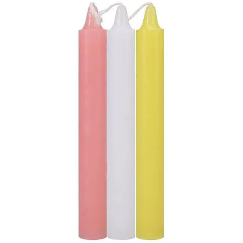 Japanese Drip Candles: Various Colors (3pack) - Passionfruit