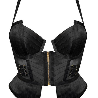 Kora Basque; black - Bordelle - Passionfruit