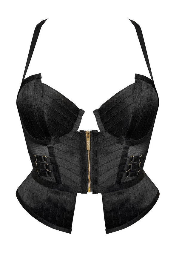 Kora Basque; black - Bordelle - Passionfruit