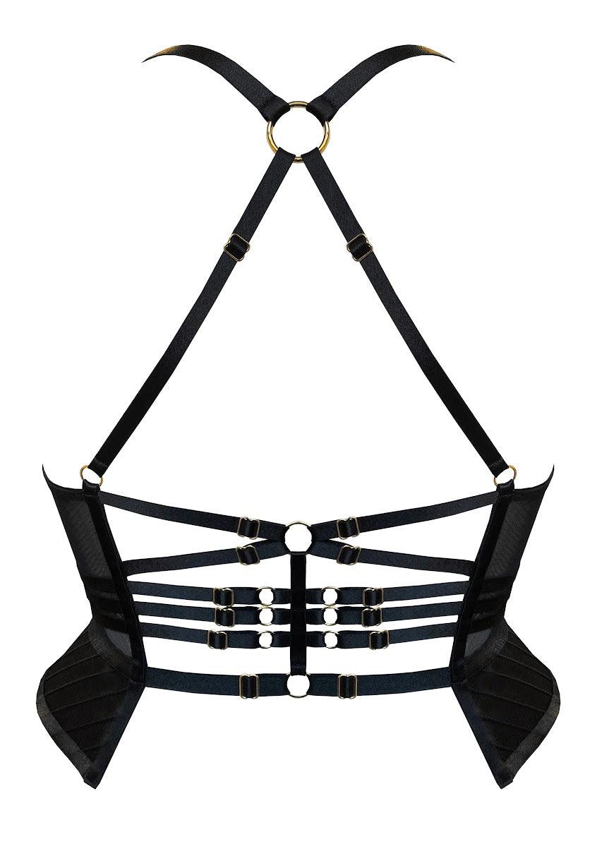 Kora Basque; black - Bordelle - Passionfruit