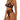 Kora High Waist Thong; Black - Bordelle - Passionfruit