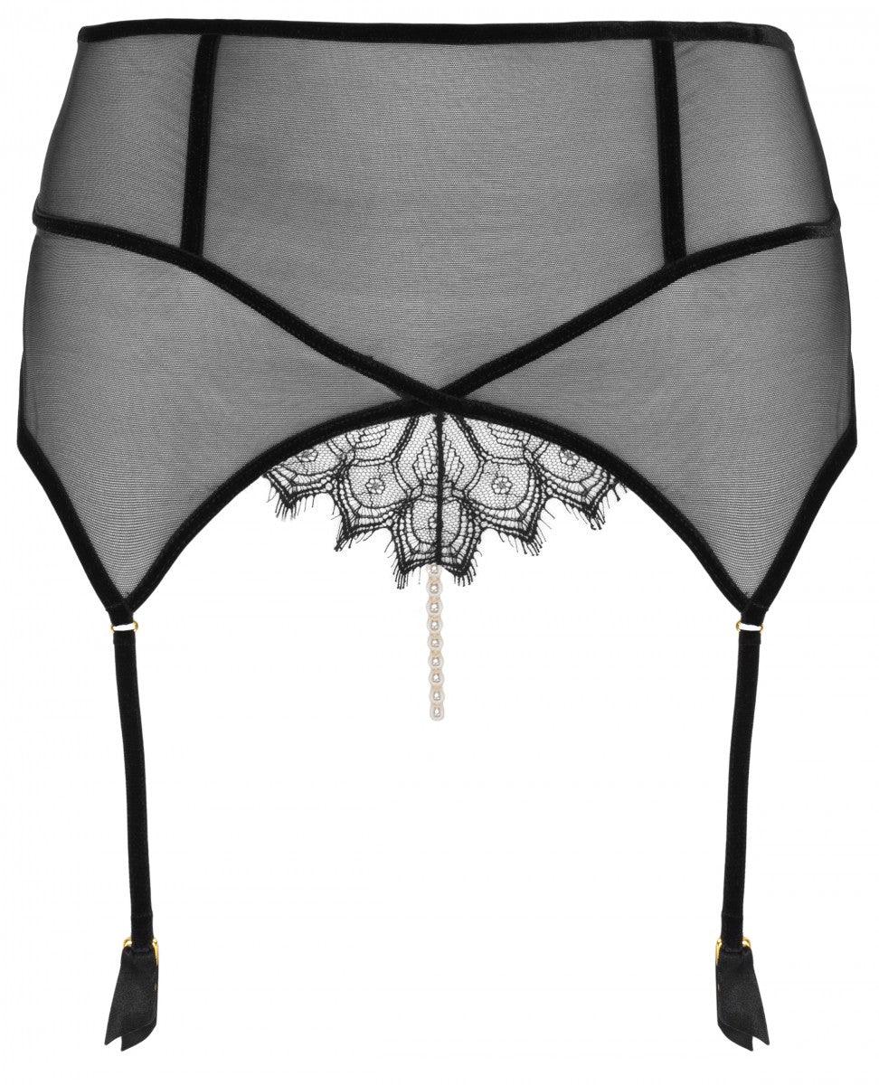 Kyoto Pearl Suspender Brief - Passionfruit