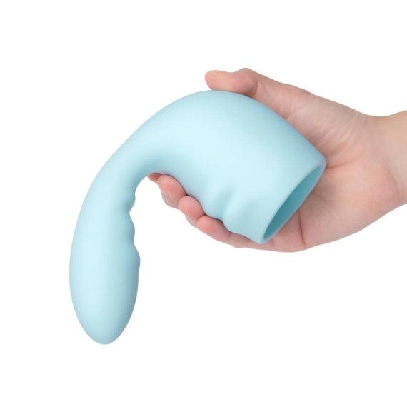 Le Wand Large Weighted Silicone Attachments: Various Styles - Passionfruit