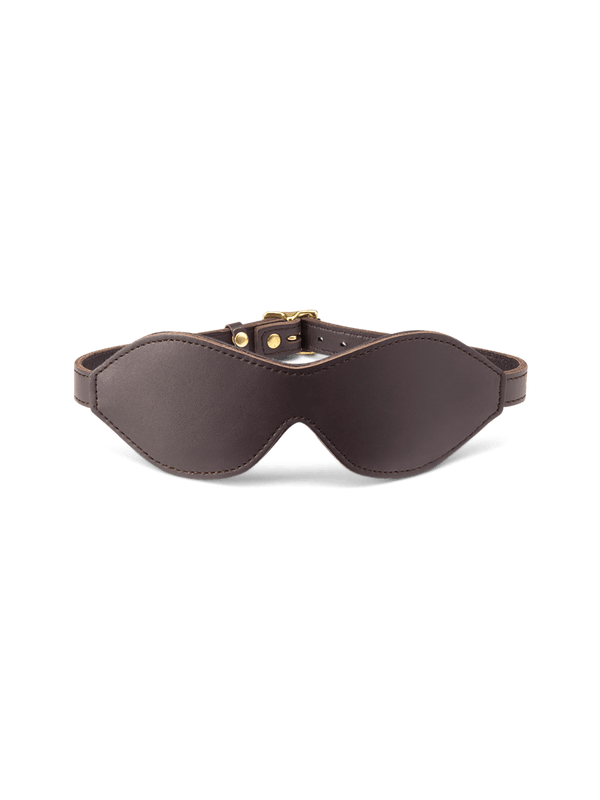 Leather Blindfold - Coco de Mer - Passionfruit