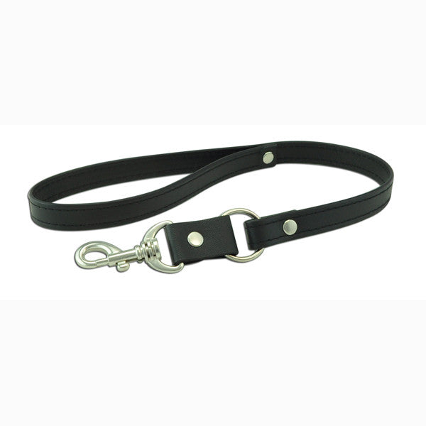 Medium Leather Leash: Wild Hide - Passionfruit