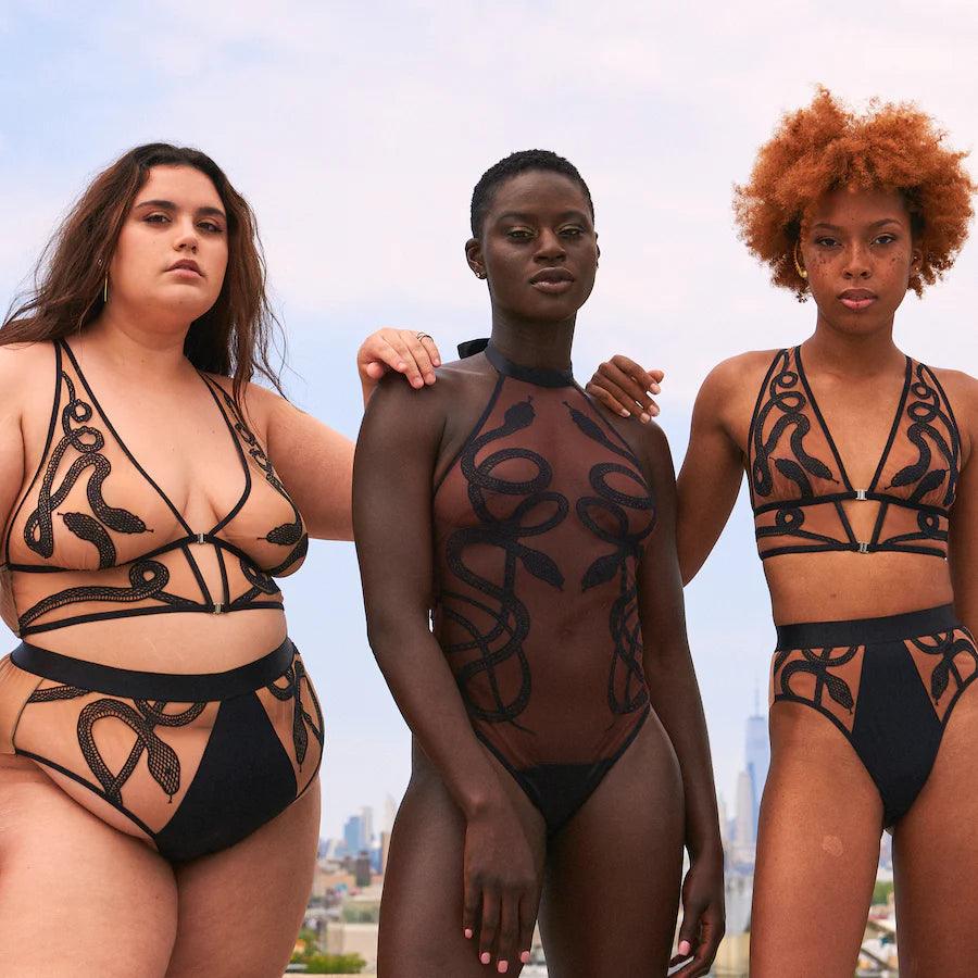 Medusa Bodysuit: Espresso - Passionfruit