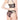 Minerva Bodice Bra - Passionfruit