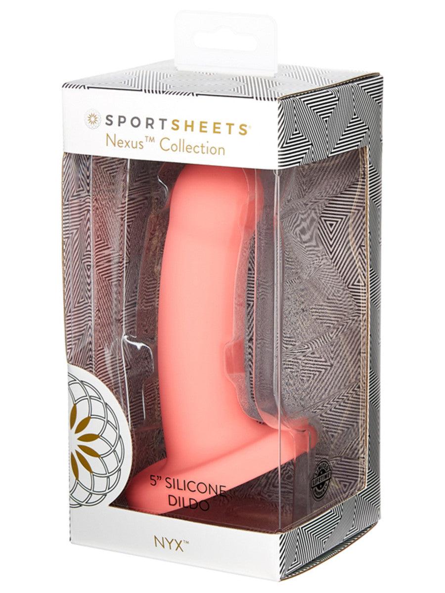 Nyx 5" Suction Cup Dildo - Passionfruit