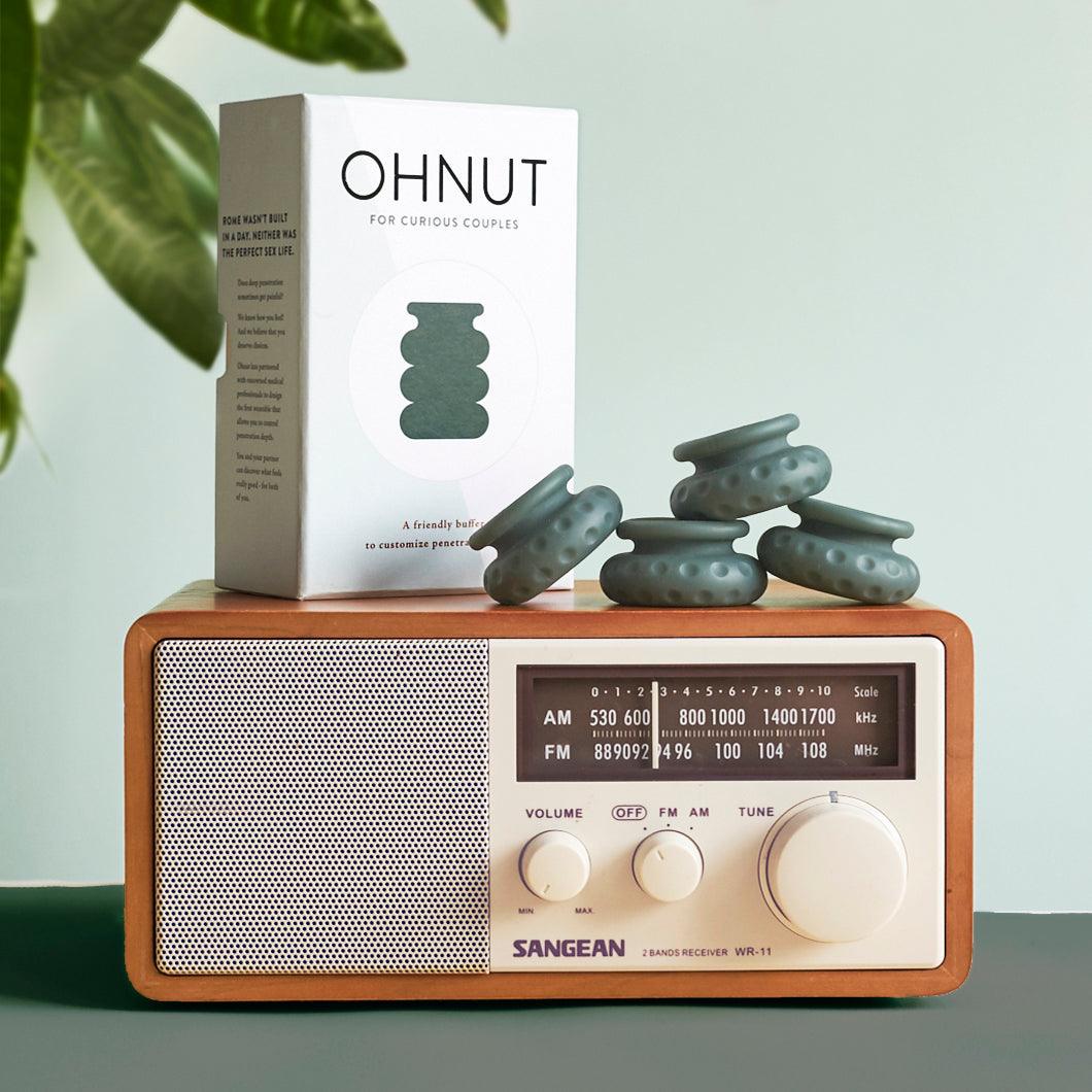 Ohnut Set Of Four - various sizes - Passionfruit