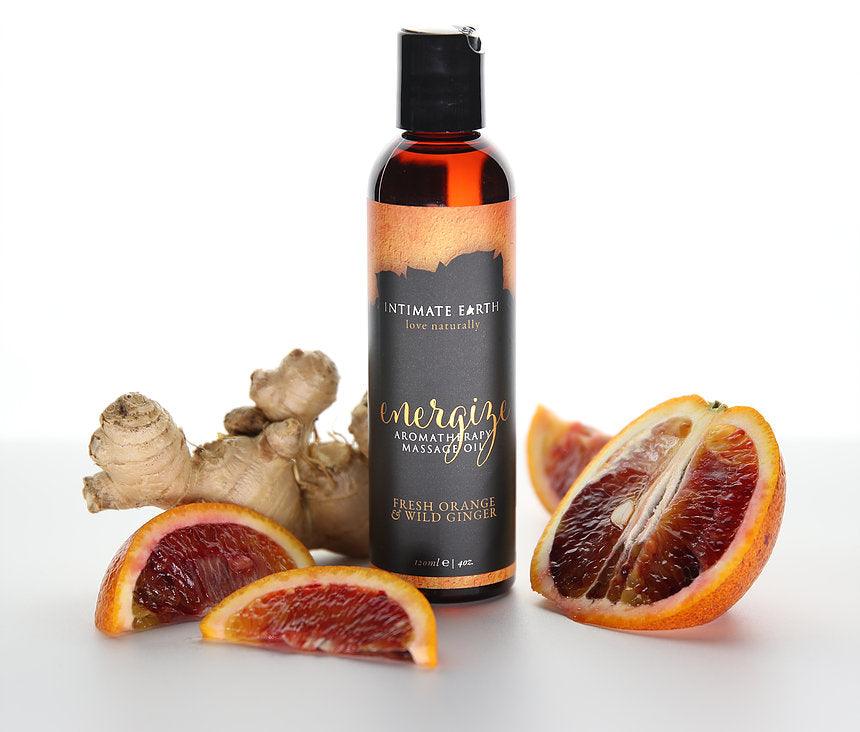 Organic Body Massage Oil (varied scents) - 120ml - Passionfruit