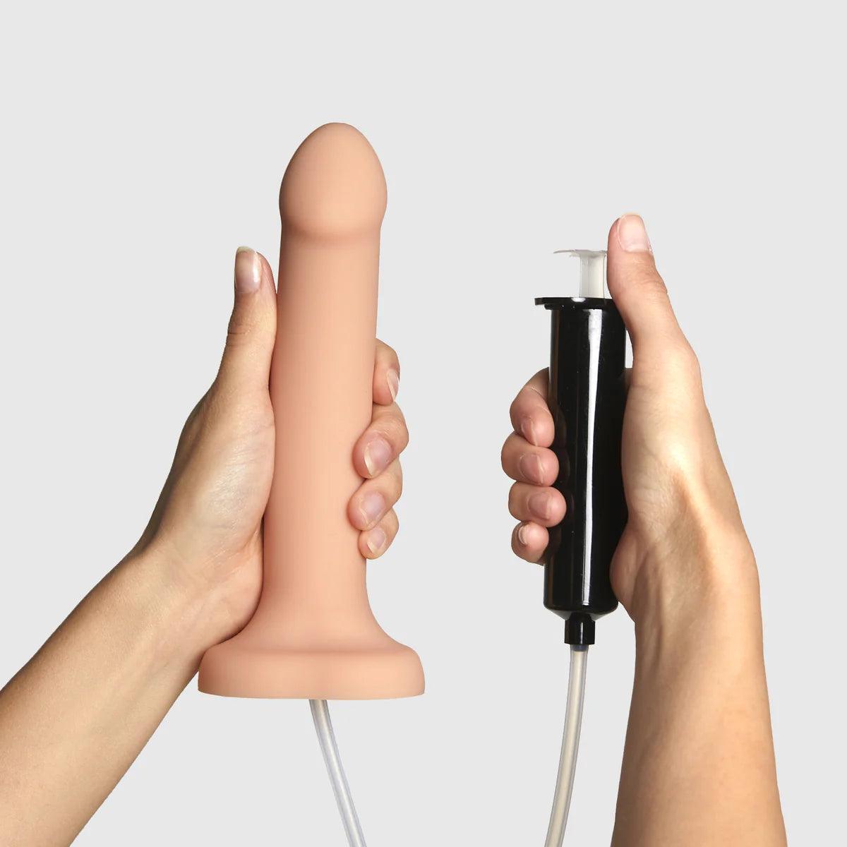 Semi-Realistic Cum Dildo - Passionfruit