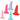 She-Ology 5 Piece Wearable Vaginal Dilator Set - Passionfruit