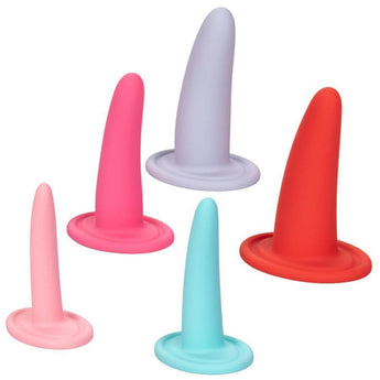 She-Ology 5 Piece Wearable Vaginal Dilator Set - Passionfruit