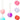 She-Ology Interchageable Weighted Kegel Set - Passionfruit