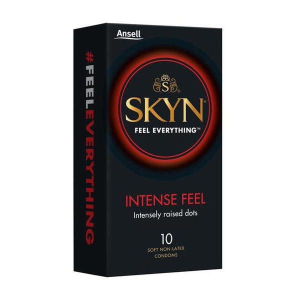 Skyn, Non-Latex 53mm (Intense feel) Condoms - 10 pack - Passionfruit