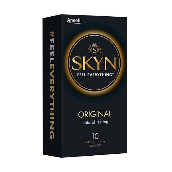 Skyn, Non Latex 53mm (Original) Condoms - 10 Pack - Passionfruit