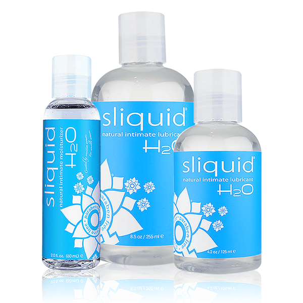 Sliquid Naturals: H20 Water Based Lube - various sizes - Passionfruit