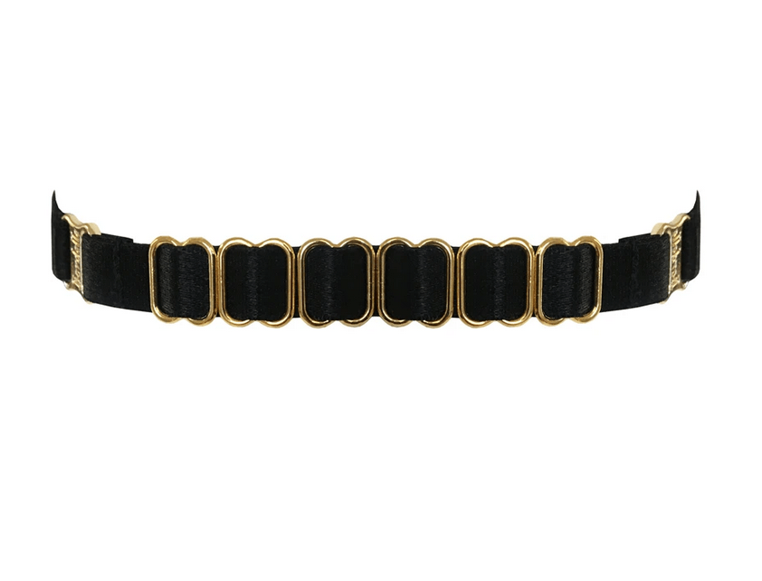 Strap Collar: Black - Passionfruit