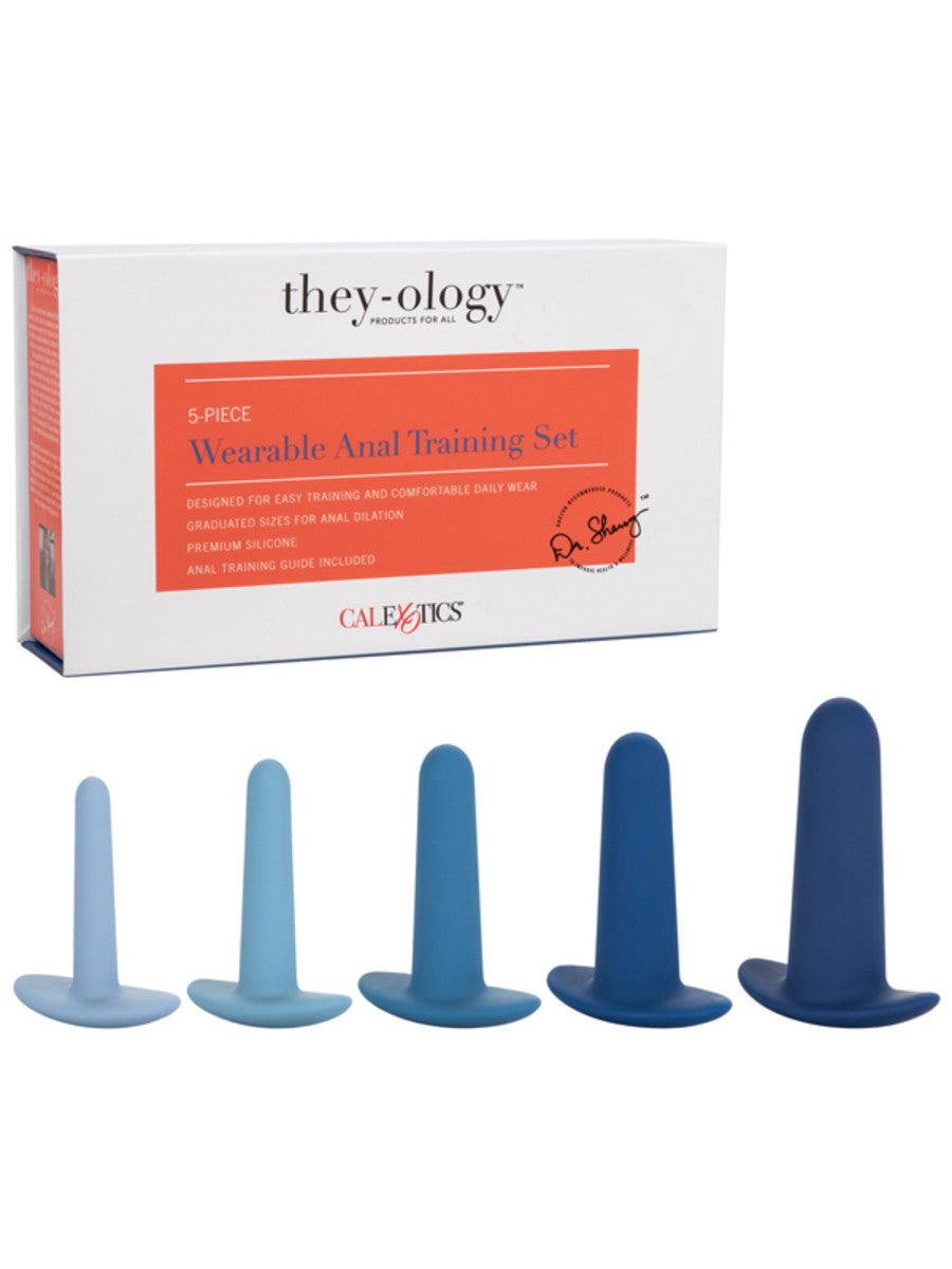 They-Ology Advanced 5 Piece Anal Training Set - Passionfruit