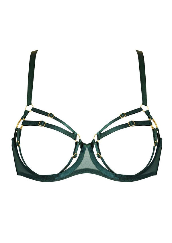 Ula Ouvert Wire Bra - Passionfruit