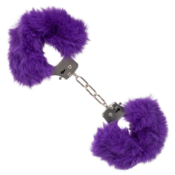 Ultra Fluffy Furry Handcuffs: Various Colors - Passionfruit