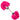 Ultra Fluffy Furry Handcuffs: Various Colors - Passionfruit