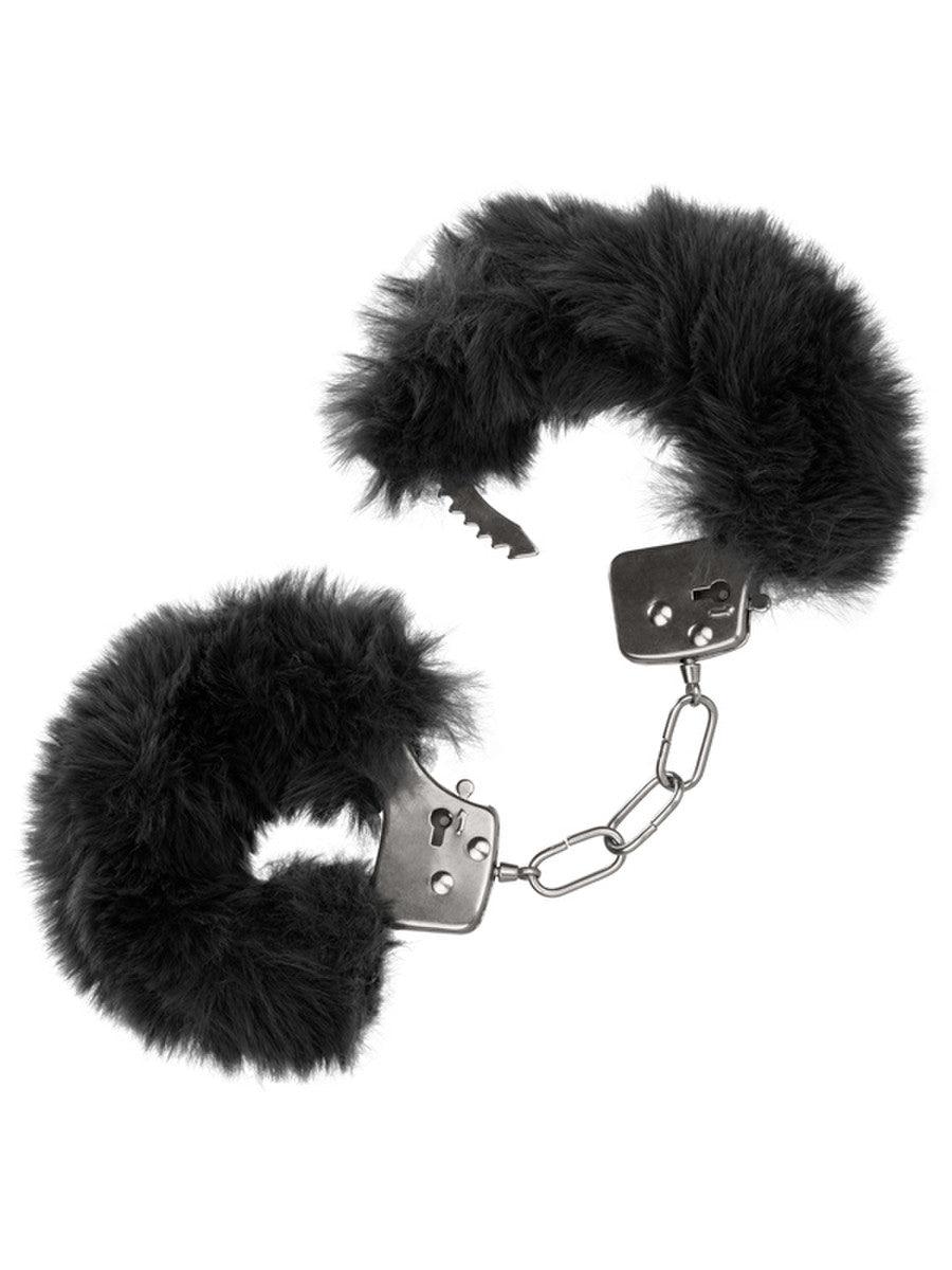 Ultra Fluffy Furry Handcuffs: Various Colors - Passionfruit