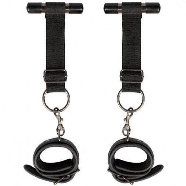 Vegan Over The Door Wrist Cuffs: Easy Toys - Passionfruit