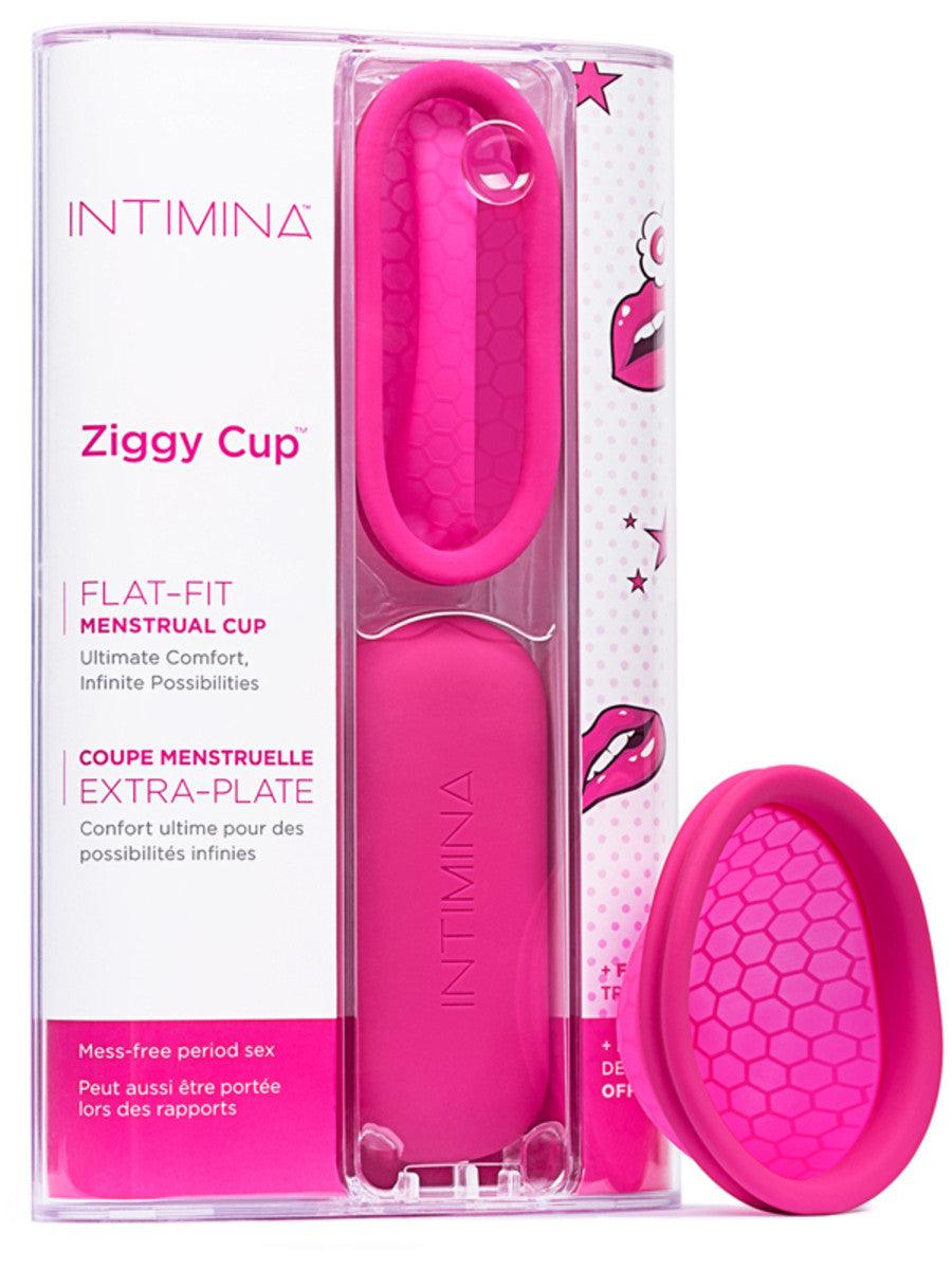Ziggy Menstrual Cup (For Period Sex): various sizes - Passionfruit